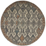 Round Rug Channels ancient Egyptian vibes - You can buy it in Santa Clara Home Furnishings store