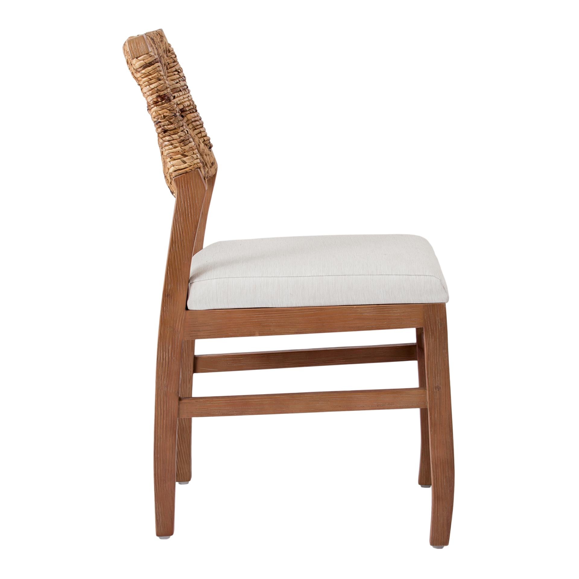 Lyon Abaca Dining Side Chair - What A Room