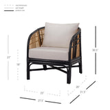 Ferrara Rattan Accent Chair - What A Room