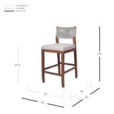 Pierre Rope Counter Stool - What A Room
