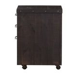 Yosemite Solid Wood Rollling File Cabinet - What A Room