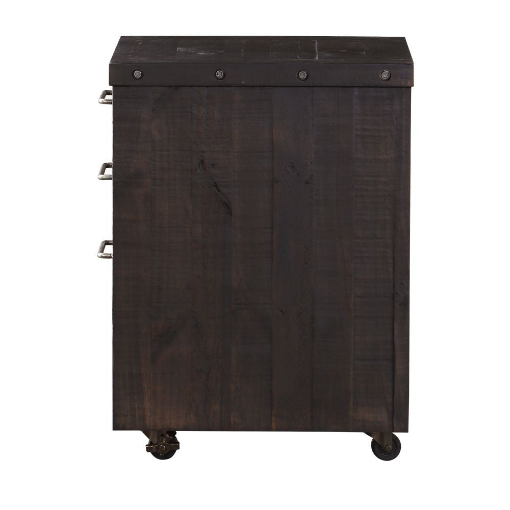 Yosemite Solid Wood Rollling File Cabinet - What A Room
