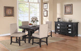 Yosemite Solid Wood Round Extension Table - What A Room