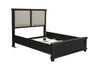 Yosemite Upholstered Panel Bed in Café - What A Room