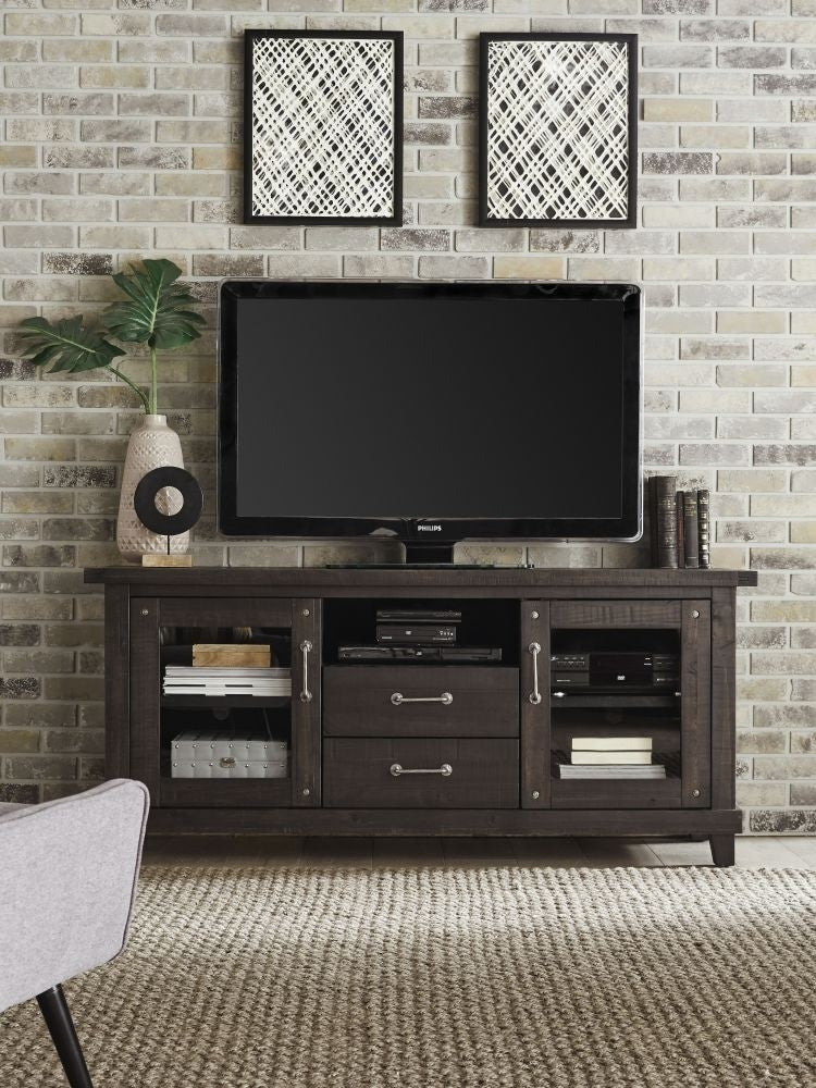 Yosemite Solid Wood Two Drawer Media Console - What A Room