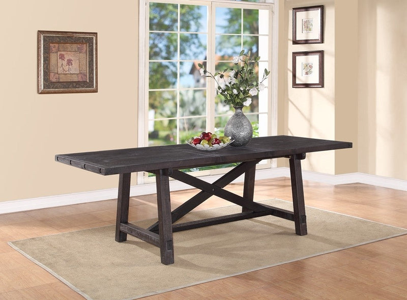 Yosemite Solid Wood Rectangular Extension Table - What A Room