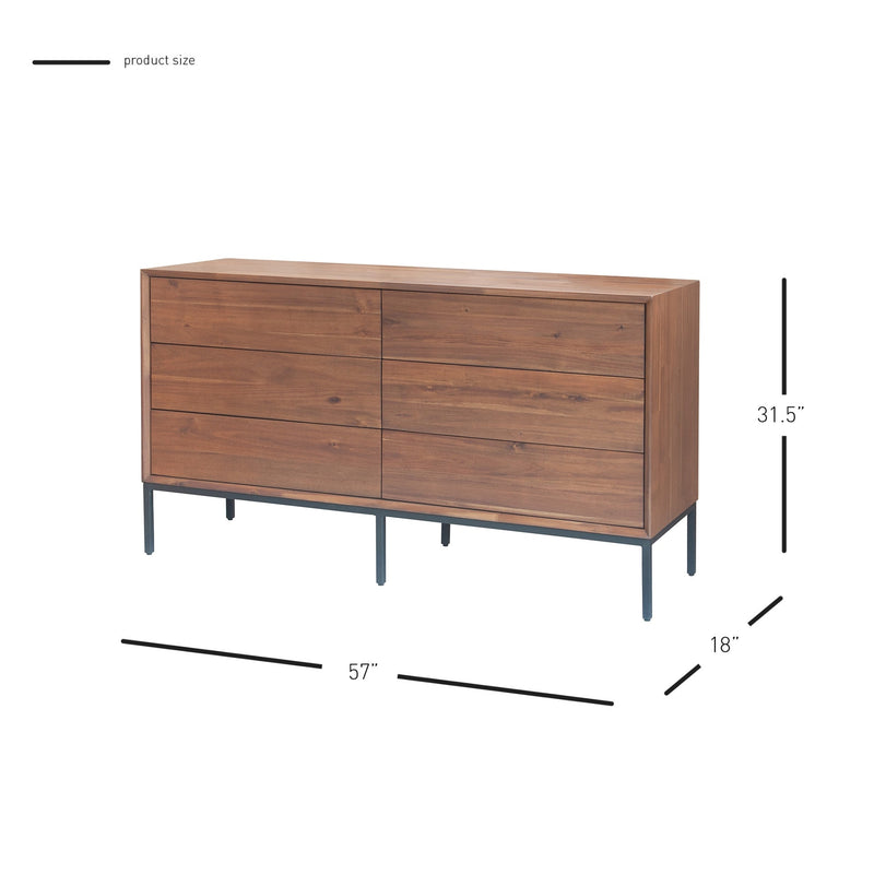 Hathaway Dresser 6 Drawers - What A Room