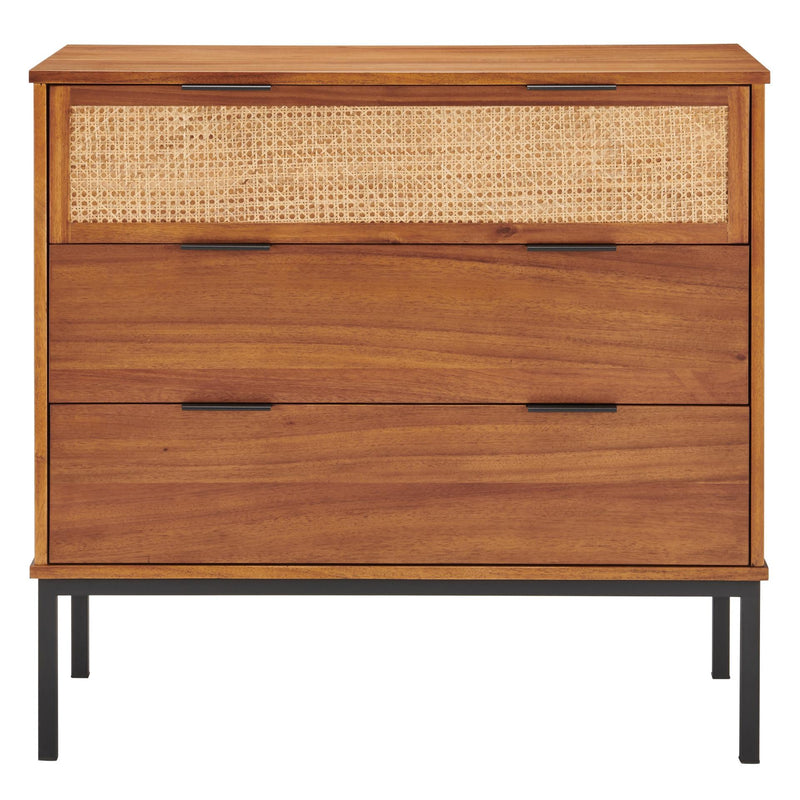 Caine Rattan Chest 3 Drawers - What A Room