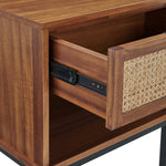 Caine Rattan Night Stand/ Side Table - What A Room