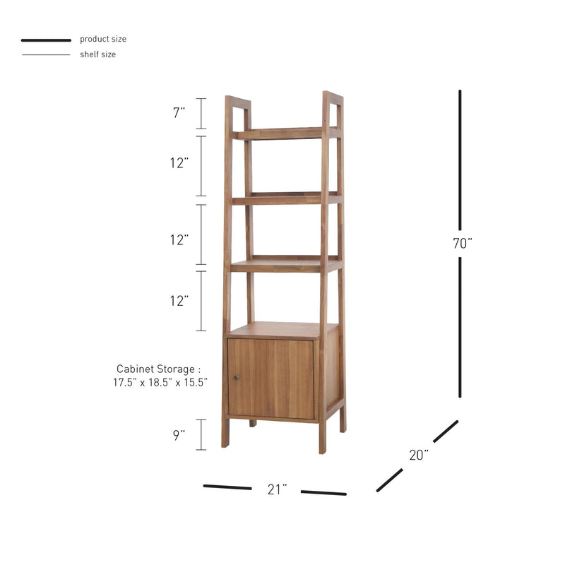 Henley KD Wall Bookcase - What A Room
