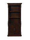 3-tier Bookcase with Storage Base Rich Brown - What A Room
