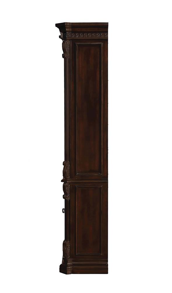 3-tier Bookcase with Storage Base Rich Brown - What A Room