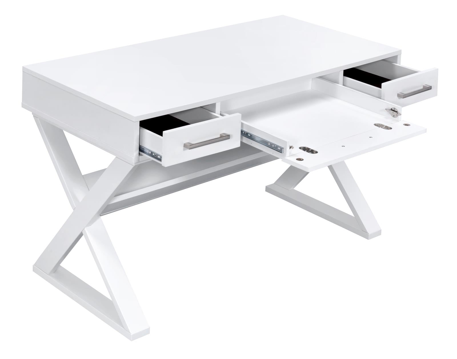 Krista 3-drawer Writing Desk White - What A Room