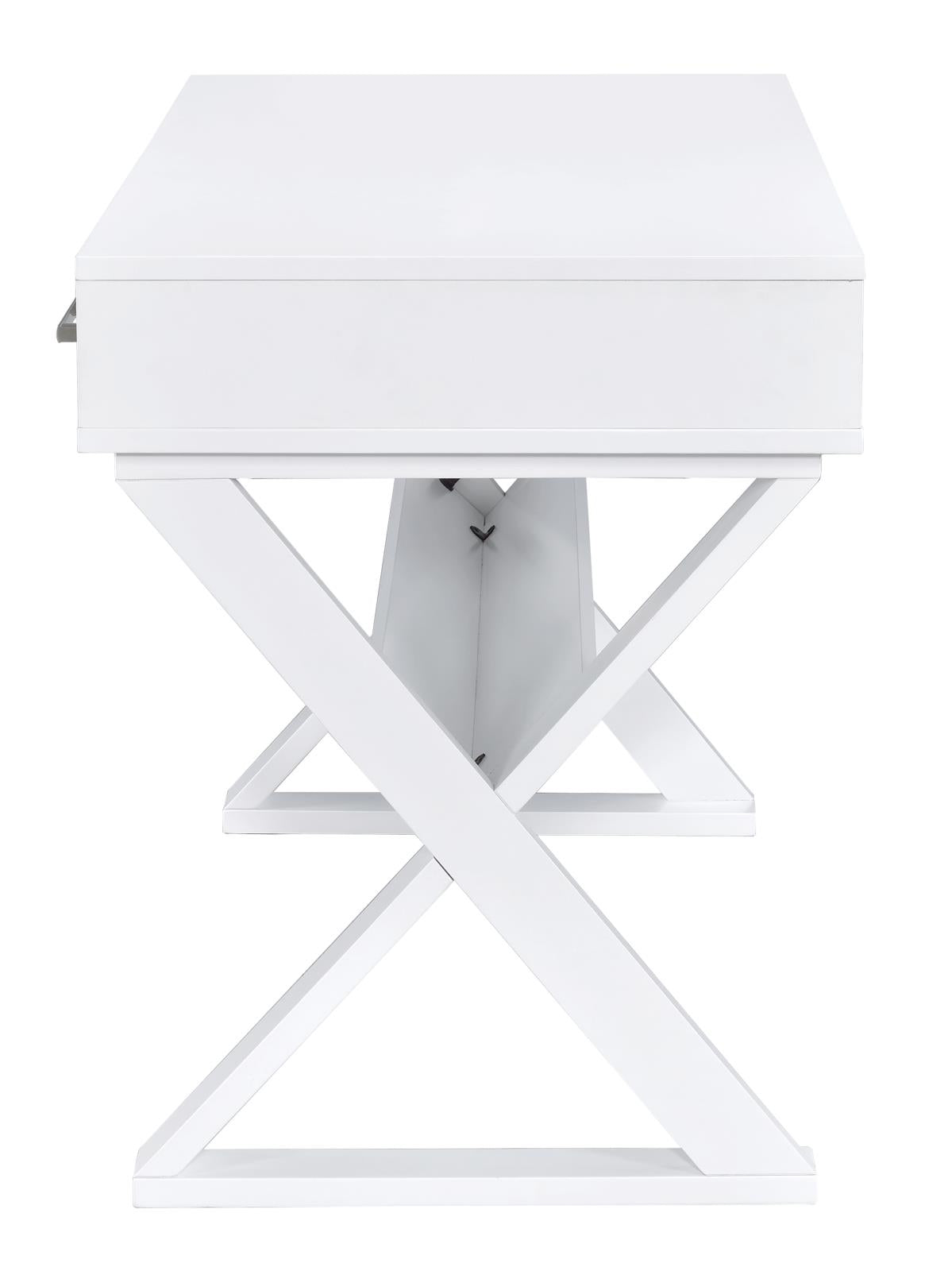 Krista 3-drawer Writing Desk White - What A Room
