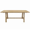 Bedford 79" Rect. Dining Table "A" Base - What A Room