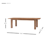 Bedford Butterfly Dining Table w/ 20" Ext. - What A Room