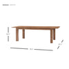 Bedford Butterfly Dining Table w/ 20" Ext. - What A Room