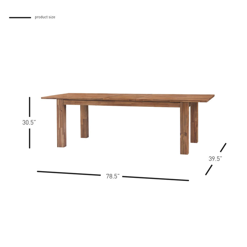 Bedford Butterfly Dining Table w/ 20" Ext. - What A Room