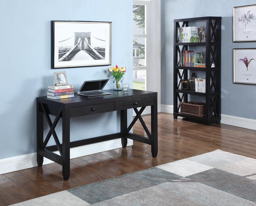 Humfreye 2-drawer Writing Desk Cappuccino - What A Room
