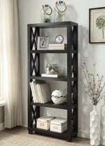Humfreye 4-shelf Bookcase Cappuccino - What A Room
