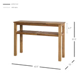 Tiburon Console with Shelf KD - What A Room