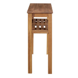 Tiburon Console with Shelf KD - What A Room