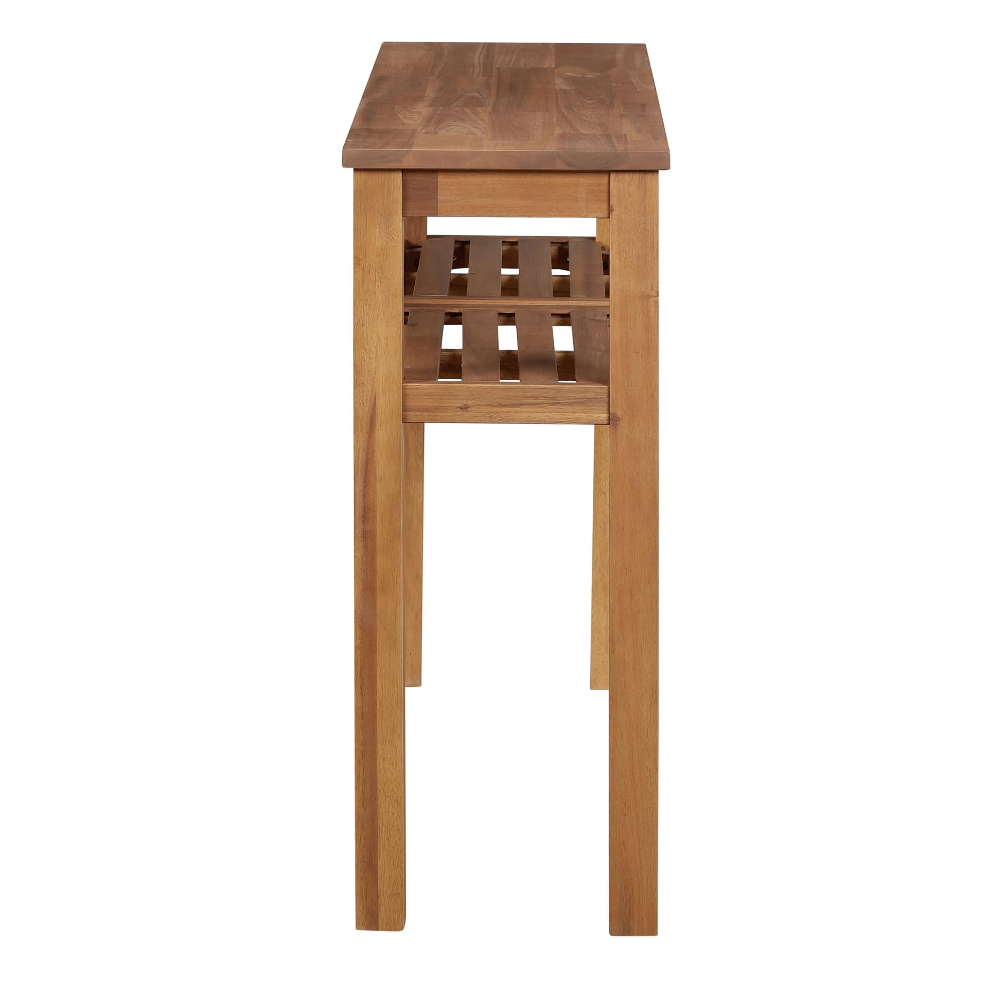 Tiburon Console with Shelf KD - What A Room