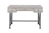 Analiese 3-drawer Writing Desk Grey Driftwood and Black - What A Room
