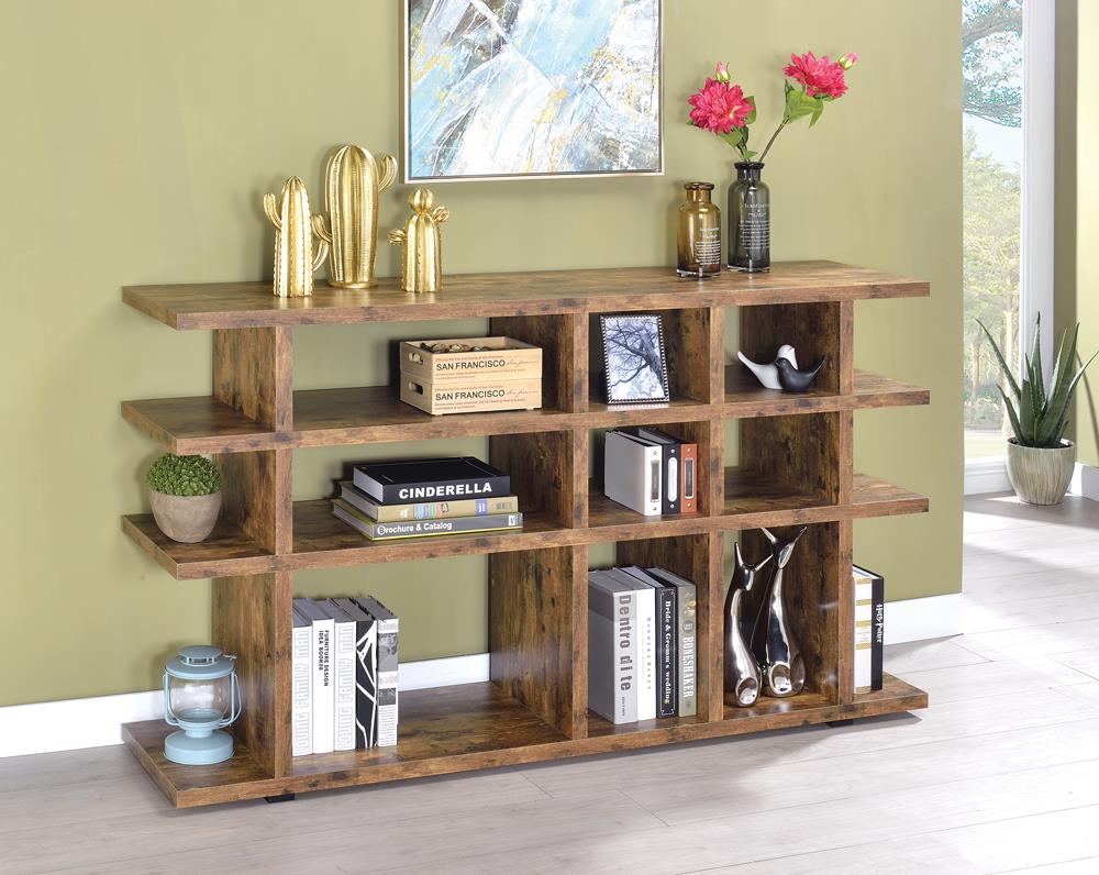 3-tier Bookcase Antique Nutmeg - What A Room