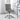 Tufted Back Office Chair Grey and Chrome - What A Room