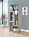 Convertable Bookcase and TV Console Grey Driftwood - What A Room