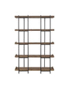 Lawtey 5-shelf Bookcase Aged Walnut - What A Room