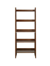 5-shelf Ladder Bookcase Cappuccino - What A Room