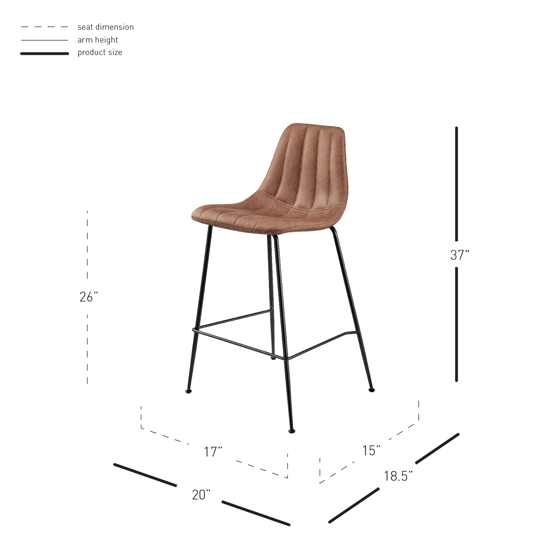 Robert   Counter Stool - What A Room