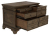 Hartshill 5-drawer File Cabinet Burnished Oak - What A Room