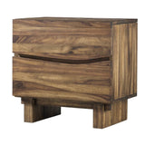 Ocean Two Drawer Solid Wood Nightstand - What A Room