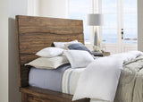 Ocean Solid Wood Platform Bed in Natural Sengon - What A Room