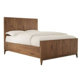Adler Panel Bed in Natural Walnut - What A Room