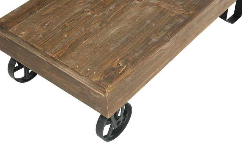 Coalburn Reclaimed Wood Rectangular Coffee Table - What A Room