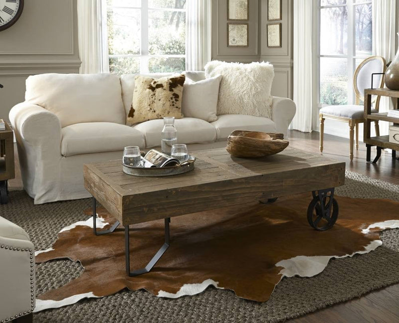 Coalburn Reclaimed Wood Rectangular Coffee Table - What A Room