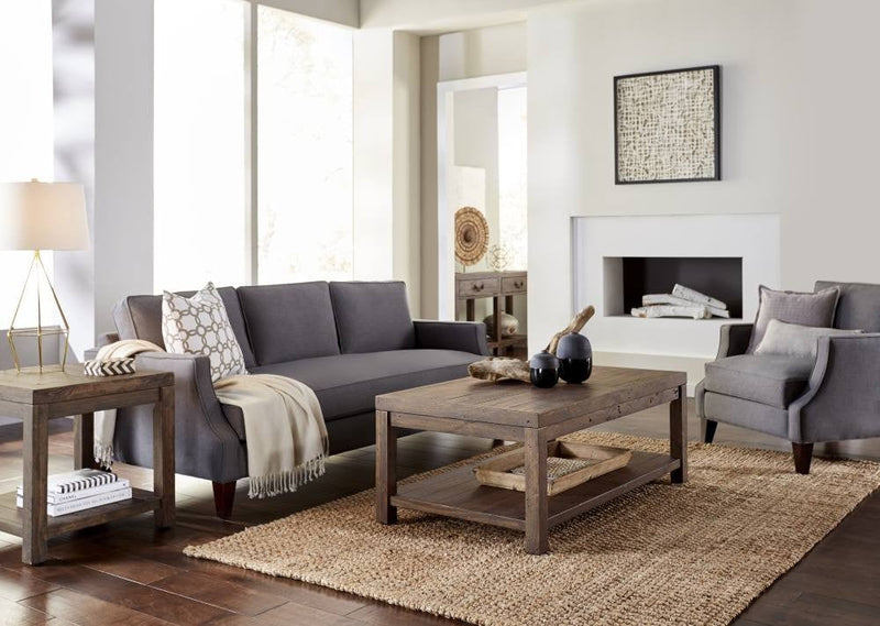Craster Reclaimed Wood Rectangular Coffee Table - What A Room