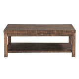 Craster Reclaimed Wood Rectangular Coffee Table - What A Room