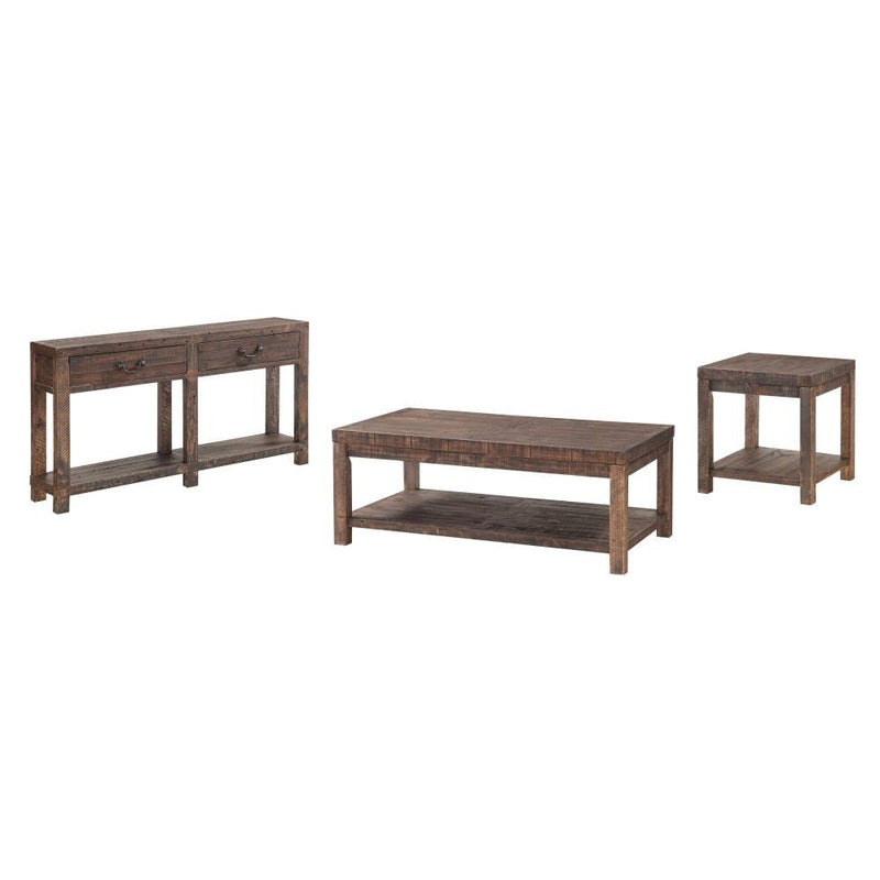 Craster Reclaimed Wood Rectangular Coffee Table - What A Room
