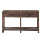 Craster Reclaimed Wood Console Table - What A Room