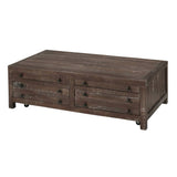 Townsend Solid Wood Castered Coffee Table - What A Room