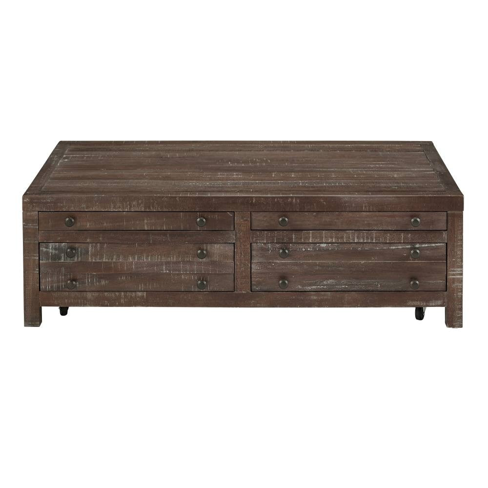 Townsend Solid Wood Castered Coffee Table - What A Room