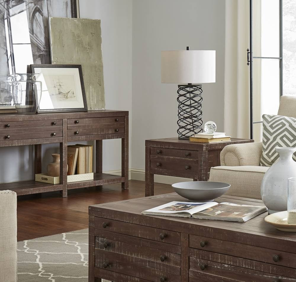 Townsend Solid Wood Side Table - What A Room