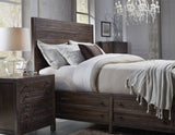 Townsend Solid Wood Storage Bed in Java - What A Room