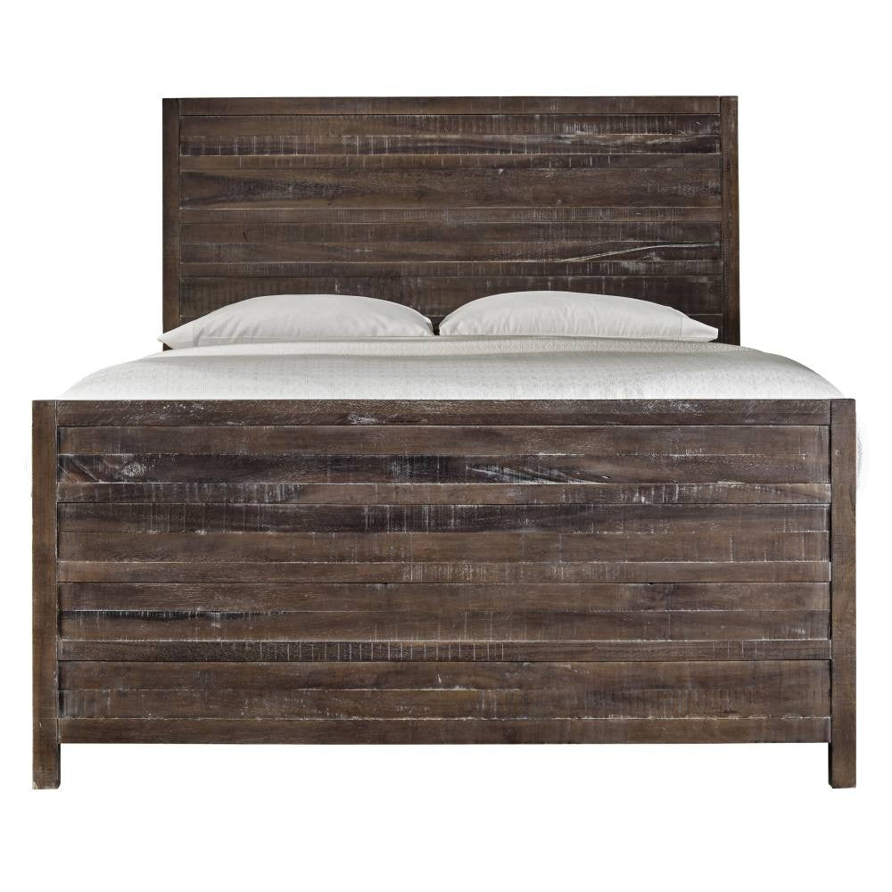Townsend Solid Wood Storage Bed in Java - What A Room