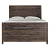 Townsend Solid Wood Panel Bed in Java - What A Room